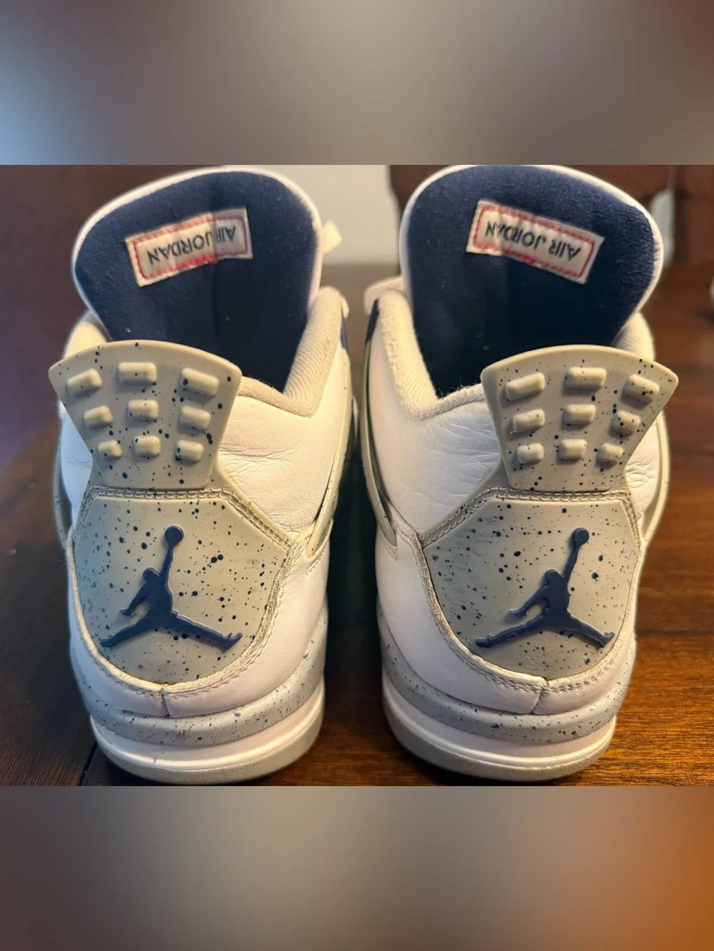 Jordan 4 Midnight Navy Athletic Sneakers